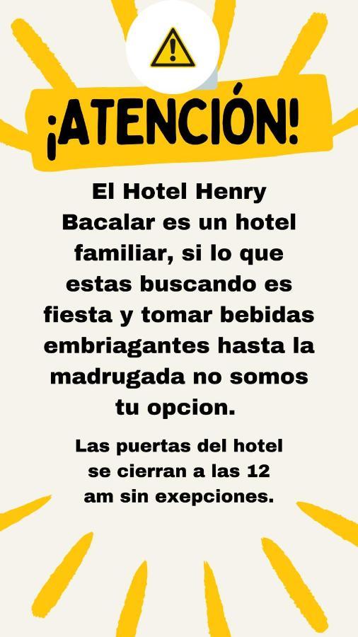 Hotel Henry 巴卡拉尔 外观 照片